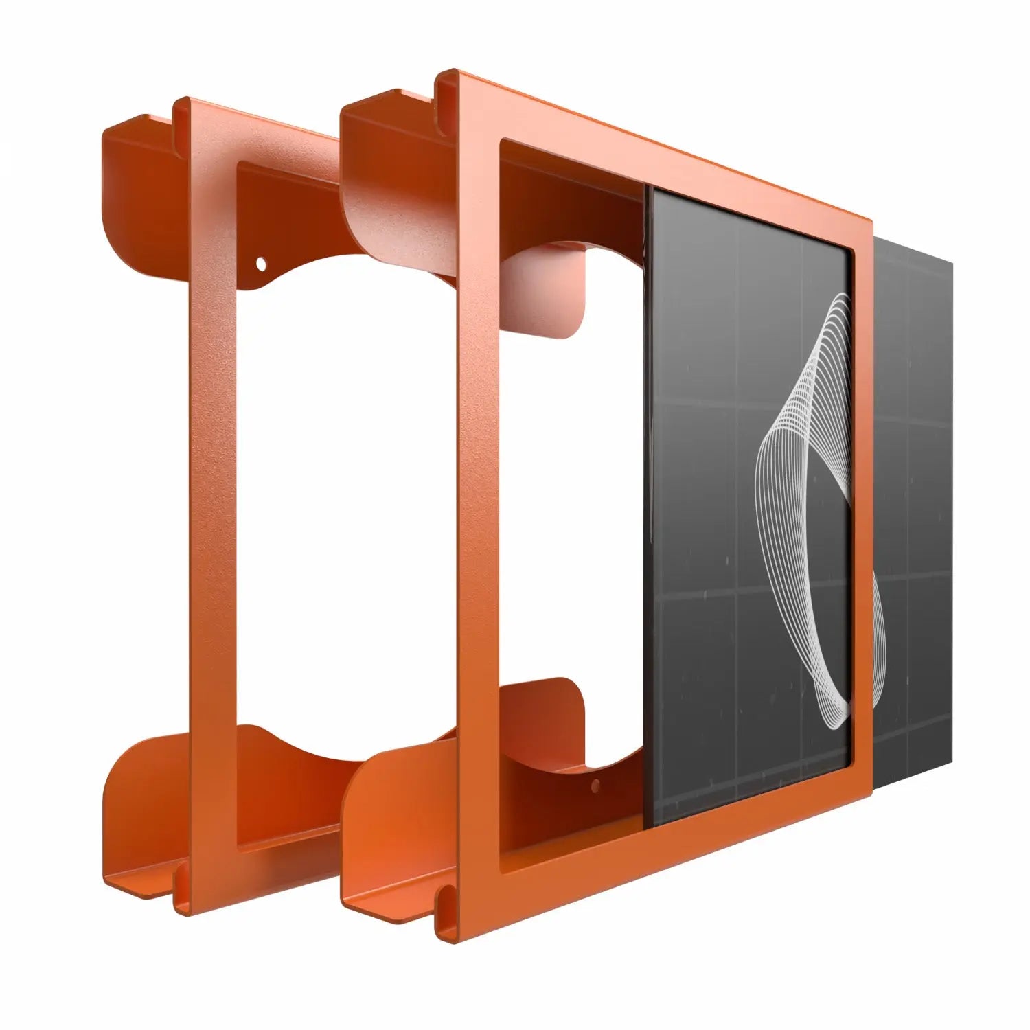 Schallplatten Wandhalterung für 12 Zoll Vinyl Records - Square (Single) FLATE® Store